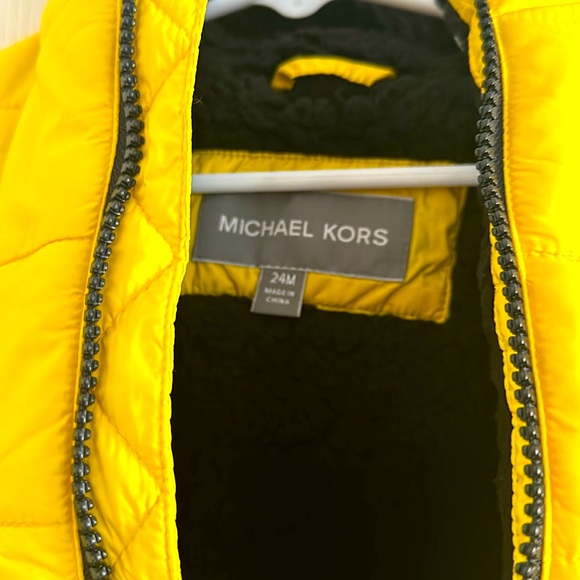 NEW MICHAEL KORS UNISEX BABY JACKET SIZE 24 Mos - Picture 2 of 7